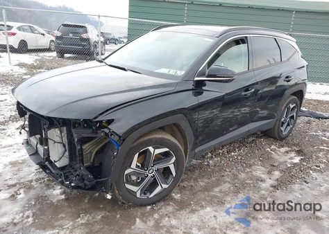 2024 Hyundai Tucson Hybrid Limited from USA, damaged, VIN KM8JECD10RU178888